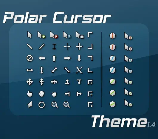 Polar Cursor Set for Windows 鼠标指针